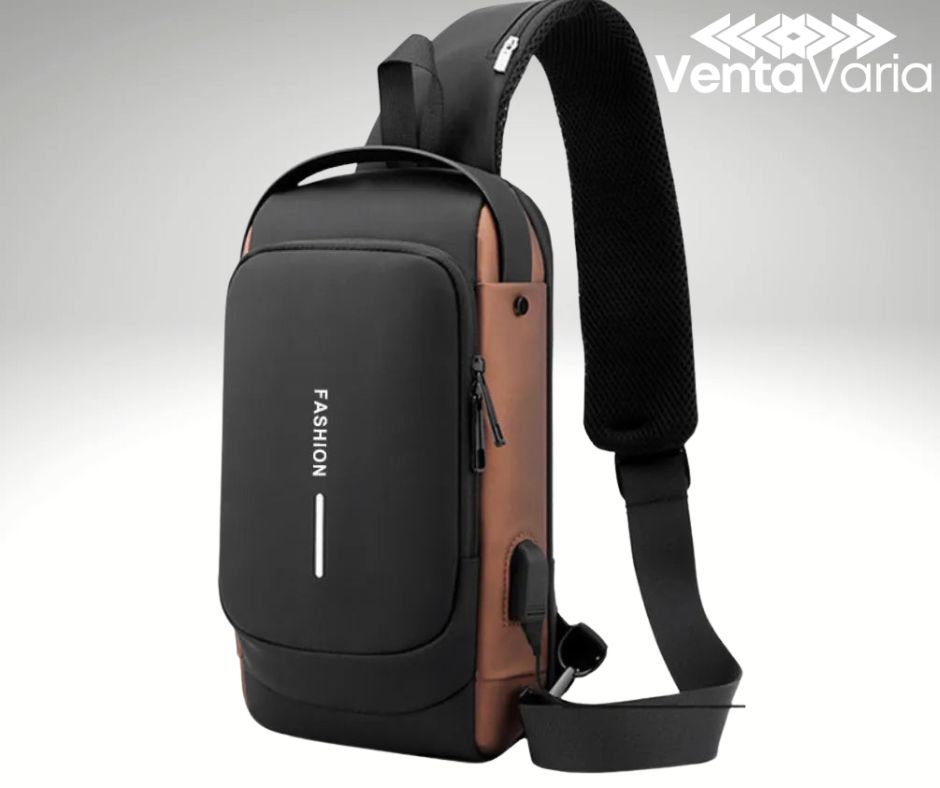 Mochila impermeable antirrobo.