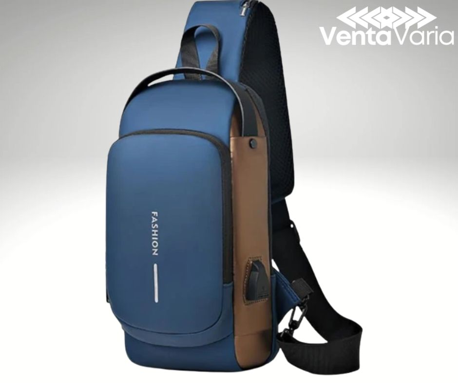 Mochila impermeable antirrobo.